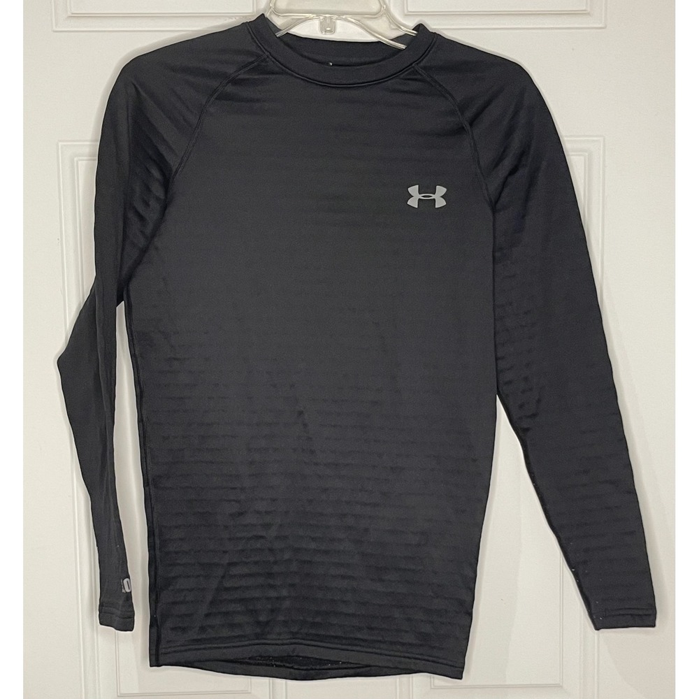 Under Armour ColdGear Men's Small Black Base 4.0 Thermal Fitted Shirt